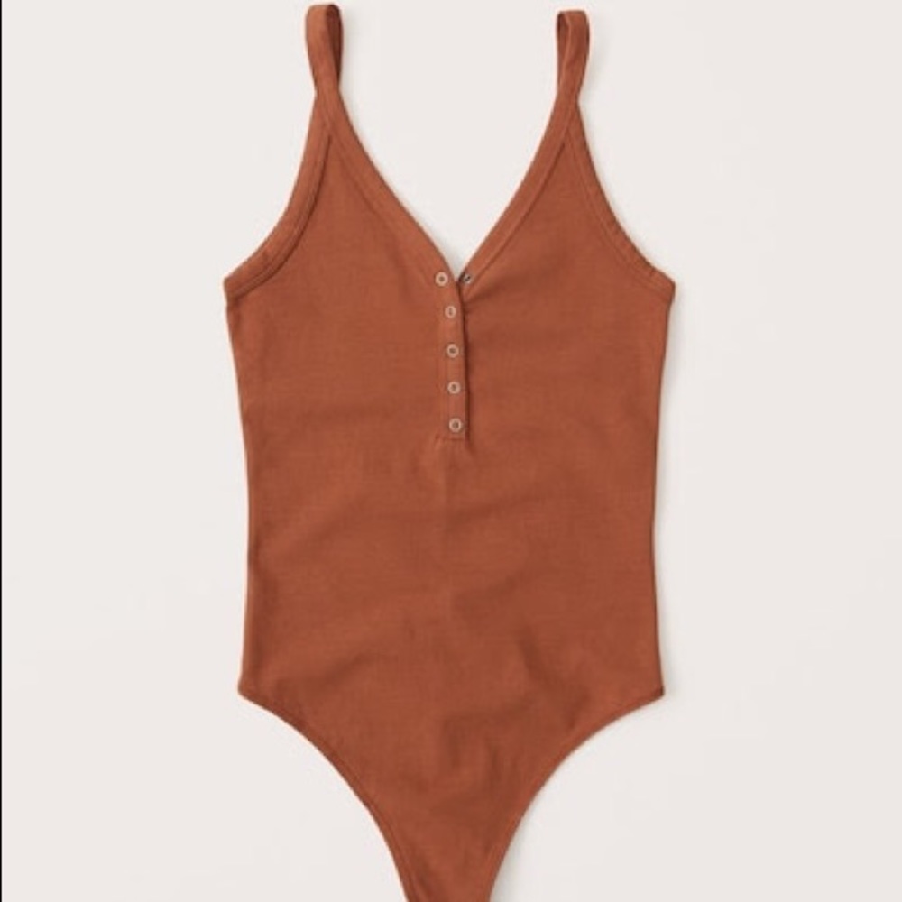 Abercrombie Henley Tank Bodysuit